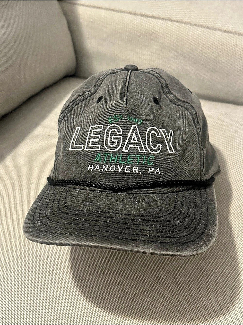 Legacy Athletic Hanover, PA Athletic Grey Rope Hat